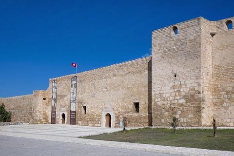 façade du musée archéologique de Sousse dans la Kasbah située en haut de la medina de Sousse