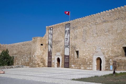 façade du musée archéologique de Sousse dans la Kasbah située en haut de la medina de Sousse