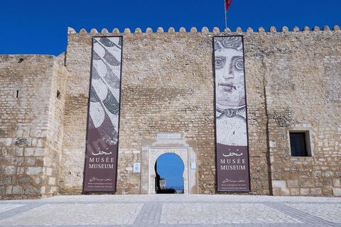 façade du musée archéologique de Sousse dans la Kasbah située en haut de la medina de Sousse
