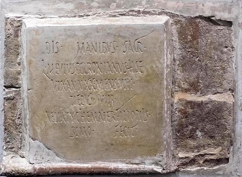Carreau d'inscription tombale - musée archéologique de Sousse dans la Kasbah située en haut de la medina de Sousse