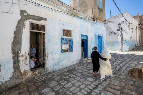 Ruelles de la medina de Sousse ou la perle du Sahel. 