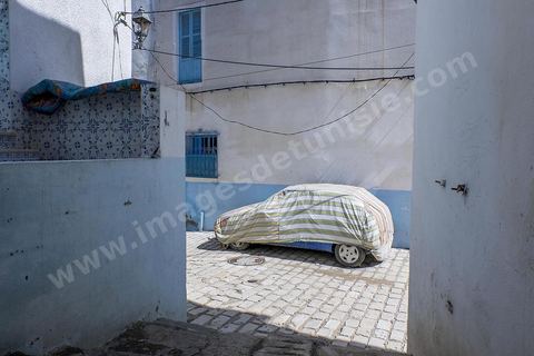 Ruelles de la medina de Sousse ou la perle du Sahel. 