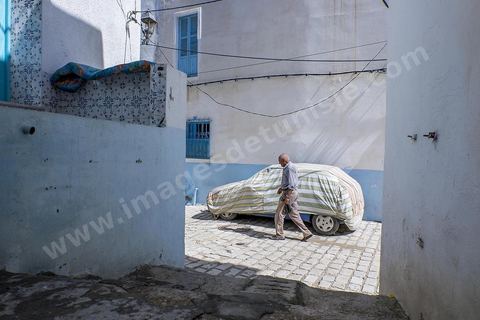 Ruelles de la medina de Sousse ou la perle du Sahel. 