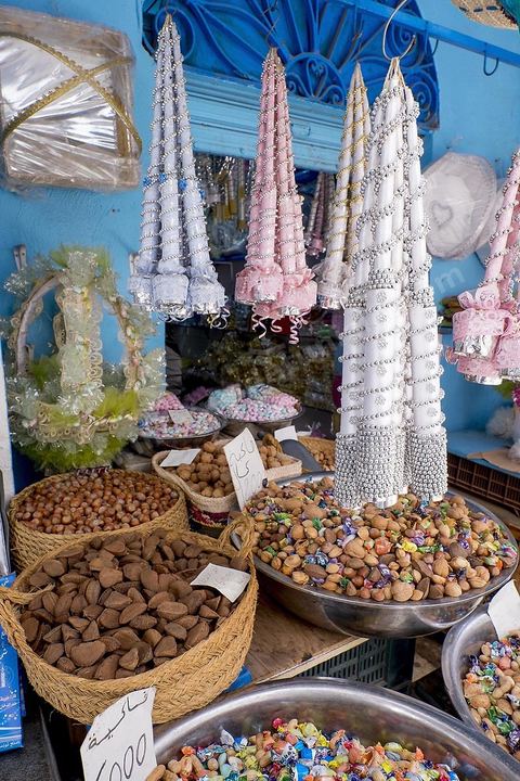 Souks de la medina de Sousse ou la perle du Sahel. 