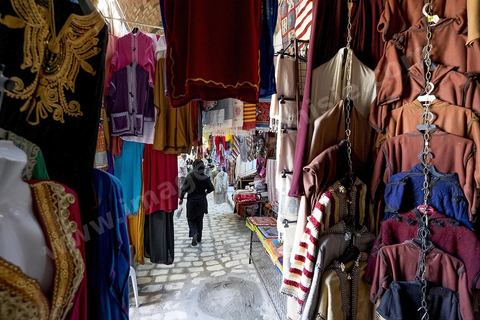 Souks de la medina de Sousse ou la perle du Sahel. 