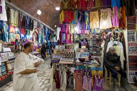 Souks de la medina de Sousse ou la perle du Sahel. 
