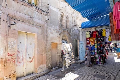 Souks de la medina de Sousse ou la perle du Sahel. 