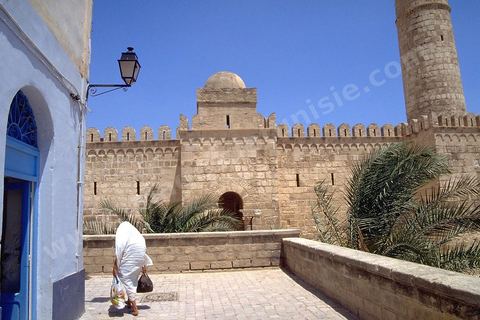 La grande mosquée de Sousse dans la medina. Sousse ou la perle du Sahel. 
