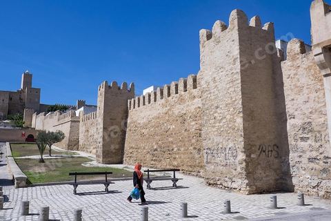 Les remparts et la Kasbah de Sousse ou la perle du Sahel. 