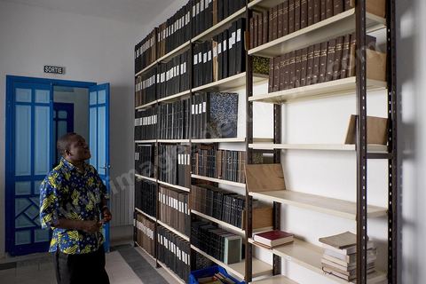 Bibliothèque IBLA dans le quartier de Bab Djedid à Tunis.