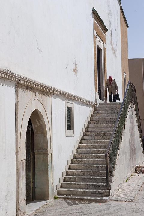 Mosquée Halfaouine le quartier Halfaouine dans la medina de Tunis