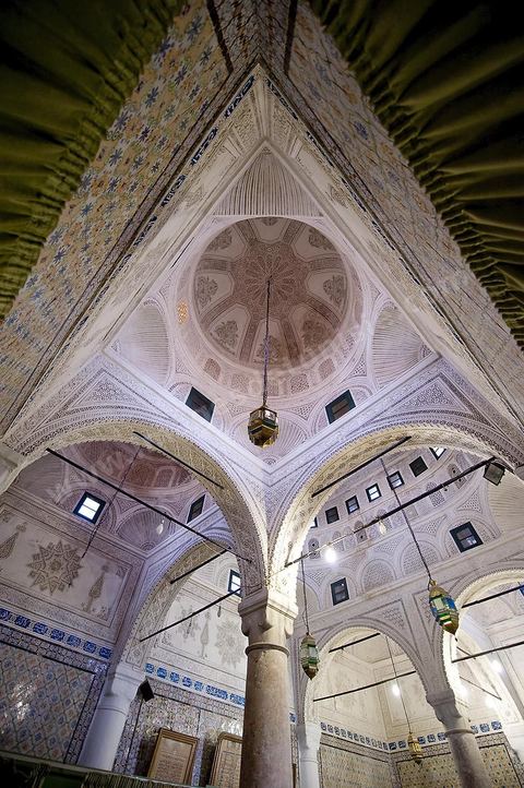 Mosquée Halfaouine le quartier Halfaouine dans la medina de Tunis
