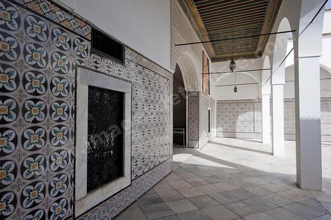 Mosquée Halfaouine le quartier Halfaouine dans la medina de Tunis