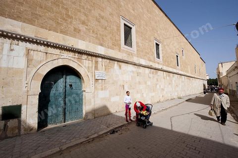 Mosquée Halfaouine le quartier Halfaouine dans la medina de Tunis
