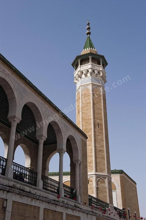 Mosquée Halfaouine le quartier Halfaouine dans la medina de Tunis