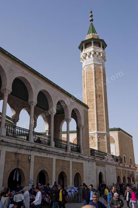 Mosquée Halfaouine le quartier Halfaouine dans la medina de Tunis