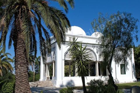 Façade extérieure de la Koubba du Belvédère après sa restauration