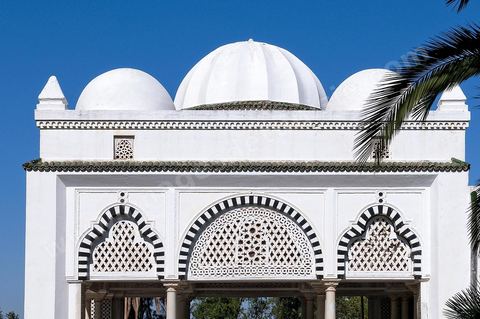 Façade extérieure de la Koubba du Belvédère après sa restauration
