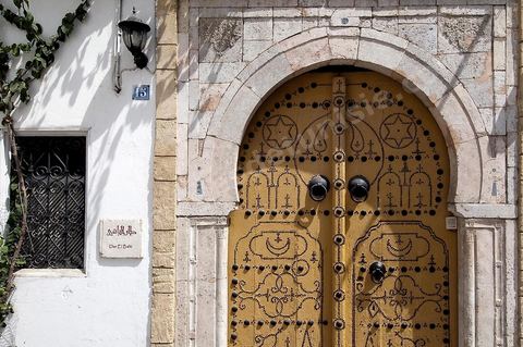 Ruelles de la medina de Tunis, rue, ambiance dans la medina de Tunis