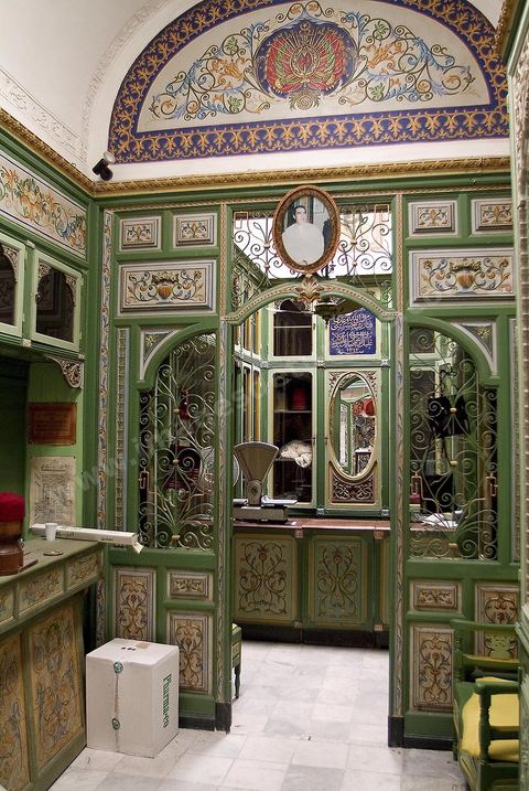 Souk des chéchias, artisans, medina de Tunis