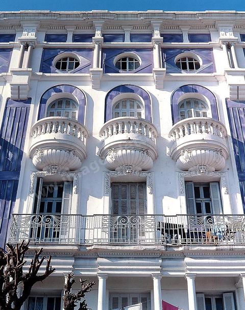 Architecture coloniale, quartier européen - Tunis