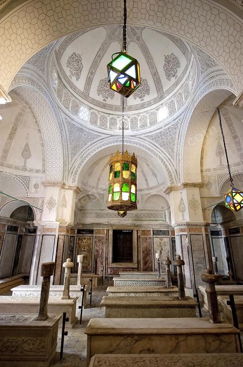 Tourbet el Bey le mausolée de la famille beylicale dans la medina de Tunis