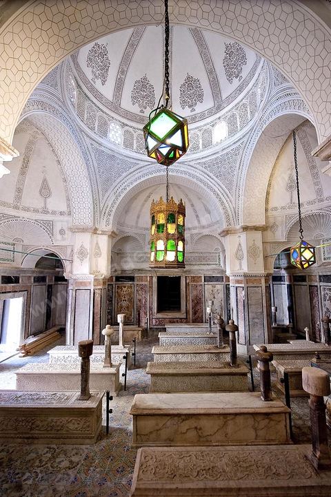 Tourbet el Bey le mausolée de la famille beylicale dans la medina de Tunis