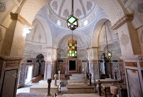Tourbet el Bey le mausolée de la famille beylicale dans la medina de Tunis