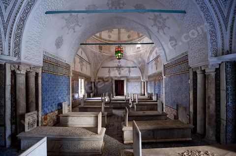 Tourbet el Bey le mausolée de la famille beylicale dans la medina de Tunis