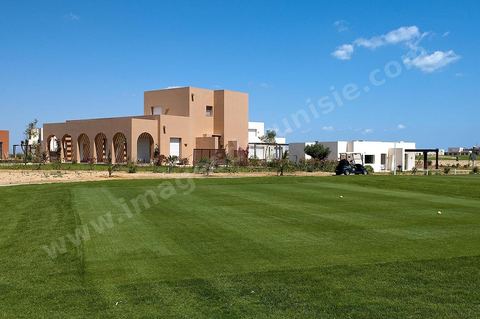 Projet unique de villas haut standing au coeur du Residence Golf Course à Gammarth dans la banlieue nord de Tunis