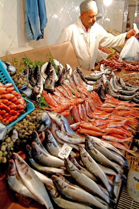Marche aux poissons de La Goulette
