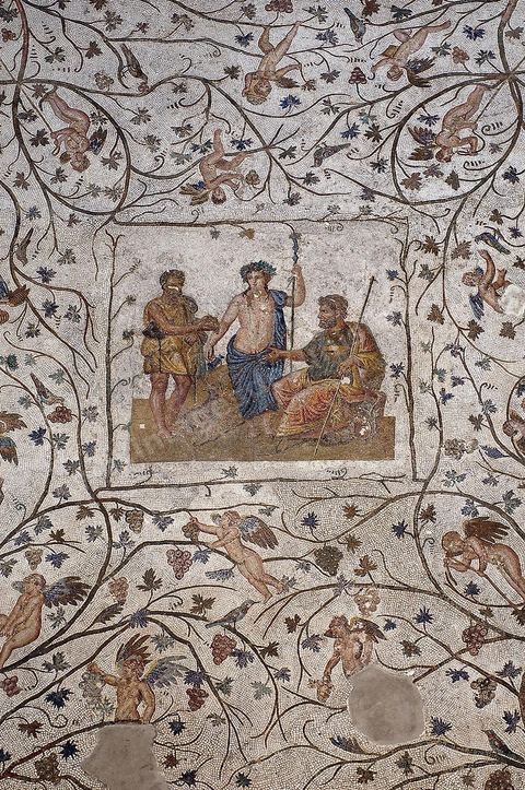 Mosaique du musee national du Bardo - Tunis