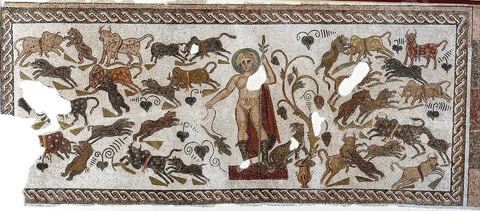 Mosaique du musee national du Bardo - Tunis