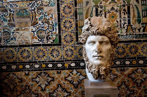 Salle du palais du Bardo - Musee National du Bardo - Tunis