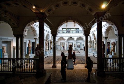 Salle du palais du Bardo - Musee National du Bardo - Tunis