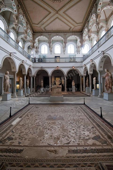 Salle du palais du Bardo - Musee National du Bardo - Tunis