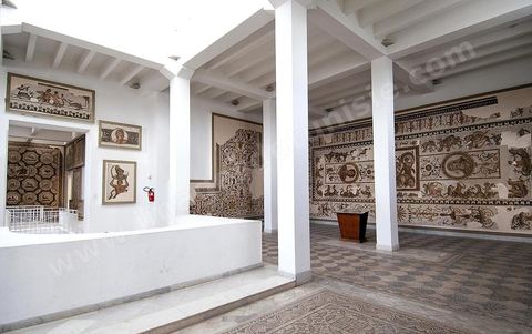 Salle du palais du Bardo - Musee National du Bardo - Tunis