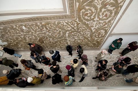 Salle du palais du Bardo - Musee National du Bardo - Tunis