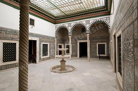 Salle du palais du Bardo - Musee National du Bardo - Tunis