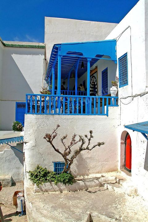 Cafe des nattes a Sidi Bou Said